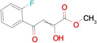 methyl 4-(2-fluorophenyl)-2,4-dioxobutanoate