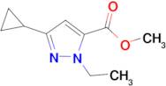 methyl 3-cyclopropyl-1-ethyl-1H-pyrazole-5-carboxylate