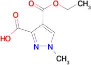 4-(ethoxycarbonyl)-1-methyl-1H-pyrazole-3-carboxylic acid