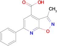 3-methyl-6-phenylisoxazolo[5,4-b]pyridine-4-carboxylic acid