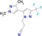 3-[1',3'-dimethyl-5-(trifluoromethyl)-1'H,2H-3,4'-bipyrazol-2-yl]propanenitrile