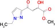 methyl 4-(1-ethyl-1H-pyrazol-3-yl)-2,4-dioxobutanoate