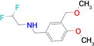 N-(2,2-difluoroethyl)-N-[4-methoxy-3-(methoxymethyl)benzyl]amine