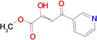 methyl 2,4-dioxo-4-pyridin-3-ylbutanoate
