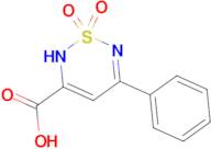 5-phenyl-2H-1,2,6-thiadiazine-3-carboxylic acid 1,1-dioxide