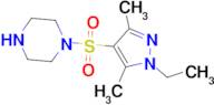 1-[(1-ethyl-3,5-dimethyl-1H-pyrazol-4-yl)sulfonyl]piperazine