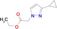 ethyl (3-cyclopropyl-1H-pyrazol-1-yl)acetate