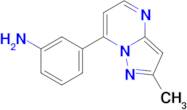 3-(2-methylpyrazolo[1,5-a]pyrimidin-7-yl)aniline