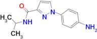 1-(4-aminophenyl)-N-isopropyl-1H-pyrazole-3-carboxamide