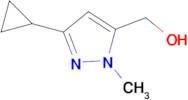 (3-cyclopropyl-1-methyl-1H-pyrazol-5-yl)methanol