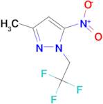 3-methyl-5-nitro-1-(2,2,2-trifluoroethyl)-1H-pyrazole