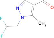 1-(2,2-difluoroethyl)-5-methyl-1H-pyrazole-4-carbaldehyde