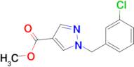 methyl 1-(3-chlorobenzyl)-1H-pyrazole-4-carboxylate