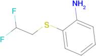 2-[(2,2-difluoroethyl)thio]aniline