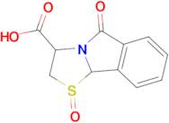 5-oxo-2,3,5,9b-tetrahydro[1,3]thiazolo[2,3-a]isoindole-3-carboxylic acid 1-oxide