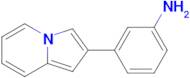 3-indolizin-2-ylaniline