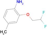 2-(2,2-difluoroethoxy)-4-methylaniline