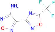 4-[5-(trifluoromethyl)-1,2,4-oxadiazol-3-yl]-1,2,5-oxadiazol-3-amine