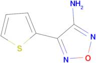 4-(2-thienyl)-1,2,5-oxadiazol-3-amine