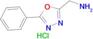 [(5-phenyl-1,3,4-oxadiazol-2-yl)methyl]amine hydrochloride