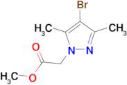 methyl (4-bromo-3,5-dimethyl-1H-pyrazol-1-yl)acetate