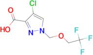 4-chloro-1-[(2,2,2-trifluoroethoxy)methyl]-1H-pyrazole-3-carboxylic acid