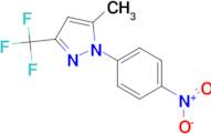 5-methyl-1-(4-nitrophenyl)-3-(trifluoromethyl)-1H-pyrazole