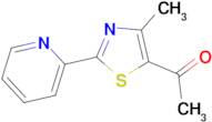 1-(4-methyl-2-pyridin-2-yl-1,3-thiazol-5-yl)ethanone