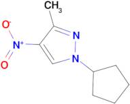 1-cyclopentyl-3-methyl-4-nitro-1H-pyrazole