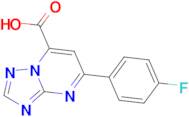 5-(4-fluorophenyl)[1,2,4]triazolo[1,5-a]pyrimidine-7-carboxylic acid