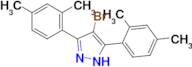 4-bromo-3,5-bis(2,4-dimethylphenyl)-1H-pyrazole