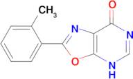 2-(2-methylphenyl)[1,3]oxazolo[5,4-d]pyrimidin-7(6H)-one