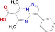 5,7-dimethyl-3-phenylpyrazolo[1,5-a]pyrimidine-6-carboxylic acid