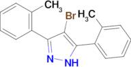 4-bromo-3,5-bis(2-methylphenyl)-1H-pyrazole