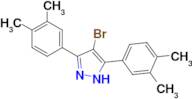 4-bromo-3,5-bis(3,4-dimethylphenyl)-1H-pyrazole