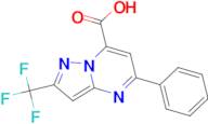 5-phenyl-2-(trifluoromethyl)pyrazolo[1,5-a]pyrimidine-7-carboxylic acid