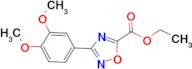ethyl 3-(3,4-dimethoxyphenyl)-1,2,4-oxadiazole-5-carboxylate