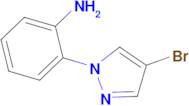 [2-(4-bromo-1H-pyrazol-1-yl)phenyl]amine