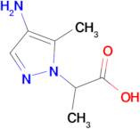 2-(4-amino-5-methyl-1H-pyrazol-1-yl)propanoic acid