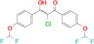 2-chloro-1,3-bis[4-(difluoromethoxy)phenyl]propane-1,3-dione