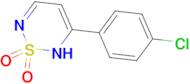 3-(4-chlorophenyl)-2H-1,2,6-thiadiazine 1,1-dioxide