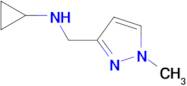 N-[(1-methyl-1H-pyrazol-3-yl)methyl]cyclopropanamine