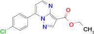 ethyl 7-(4-chlorophenyl)pyrazolo[1,5-a]pyrimidine-3-carboxylate