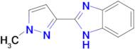2-(1-methyl-1H-pyrazol-3-yl)-1H-benzimidazole
