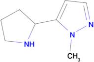 1-methyl-5-pyrrolidin-2-yl-1H-pyrazole