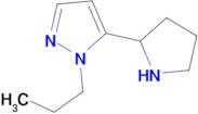 1-propyl-5-pyrrolidin-2-yl-1H-pyrazole