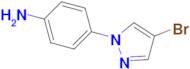 [4-(4-bromo-1H-pyrazol-1-yl)phenyl]amine