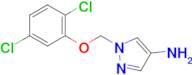 1-[(2,5-dichlorophenoxy)methyl]-1H-pyrazol-4-amine