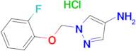 1-[(2-fluorophenoxy)methyl]-1H-pyrazol-4-amine