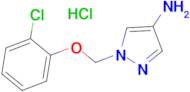 1-[(2-chlorophenoxy)methyl]-1H-pyrazol-4-amine